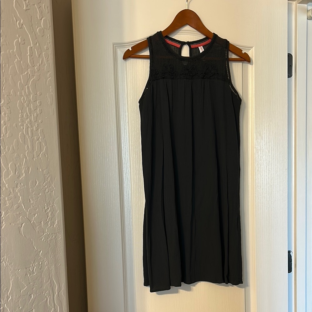 Xhilaration Gray Halter Mini Sundress